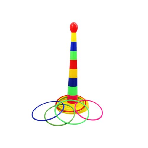 Wurfring -Set Kinder Regenbogen Ferrule Ring Plastik Wurfset Abnehmbarer Sport für Wurfspiele Wurfring -Set Kinder Regenbogen Ferrule Ring Plastik Wurfset Abnehmbarer Sport für Wurfspiele von PSFDEWT