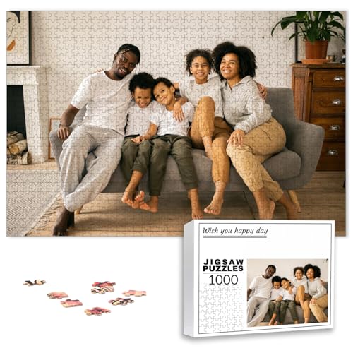 PSUNEY Individuelles Puzzle mit Foto 35/70/120/200/300/500/1000/1500/2000/3000 Teile Eigenem Bild Selbst Gestalten Personalisierbares Geschenk PSUNEY Individuelles Puzzle mit Foto 35/70/120/200/300/500/1000/1500/2000/3000 Teile Eigenem Bild Selbst Gestalten Personalisierbares Geschenk von PSUNEY
