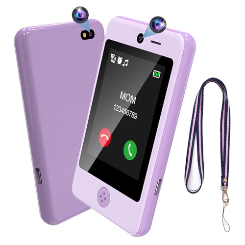 PTHTECHUS Handy für Kinder, Smartphone für Kinder, elektronisches Spielzeug 02, P1 Lila 02 PTHTECHUS Handy für Kinder, Smartphone für Kinder, elektronisches Spielzeug 02, P1 Lila 02 von PTHTECHUS
