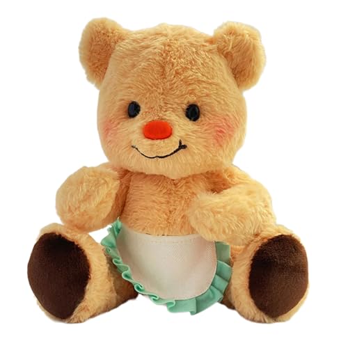 Interaktiver Butterplüsch-Bär mit flexiblem Gelenk, weiche Huggables-Kissen für Bett- und Sofa-Dekoration von PTILSERY