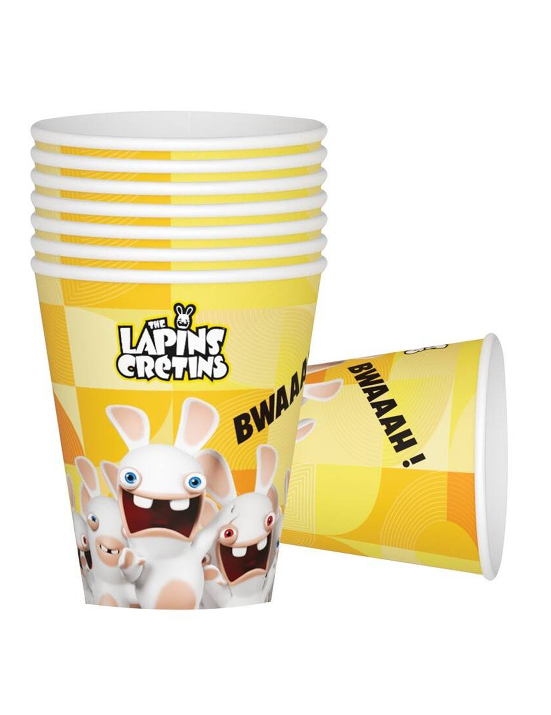 8 Pappbecher Raving Rabbids 200 ml 8 Pappbecher Raving Rabbids 200 ml von PTIT CLOWN