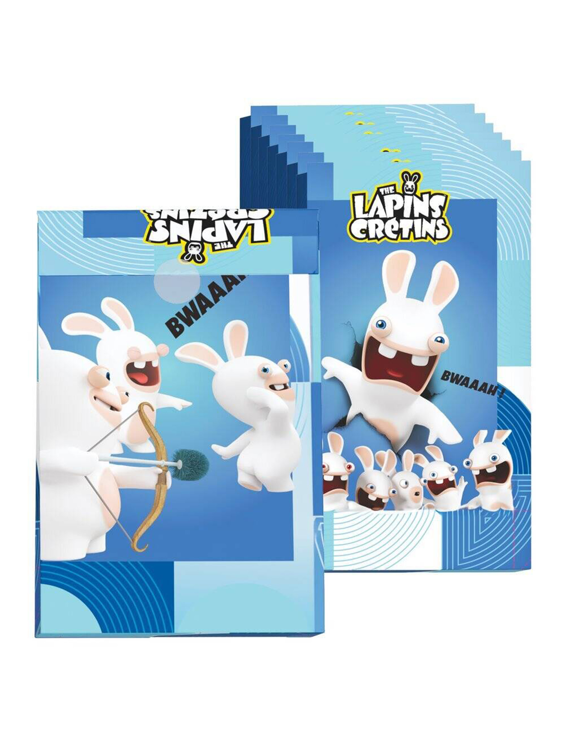 8 Raving Rabbids Geschenktüten 8 Raving Rabbids Geschenktüten von PTIT CLOWN