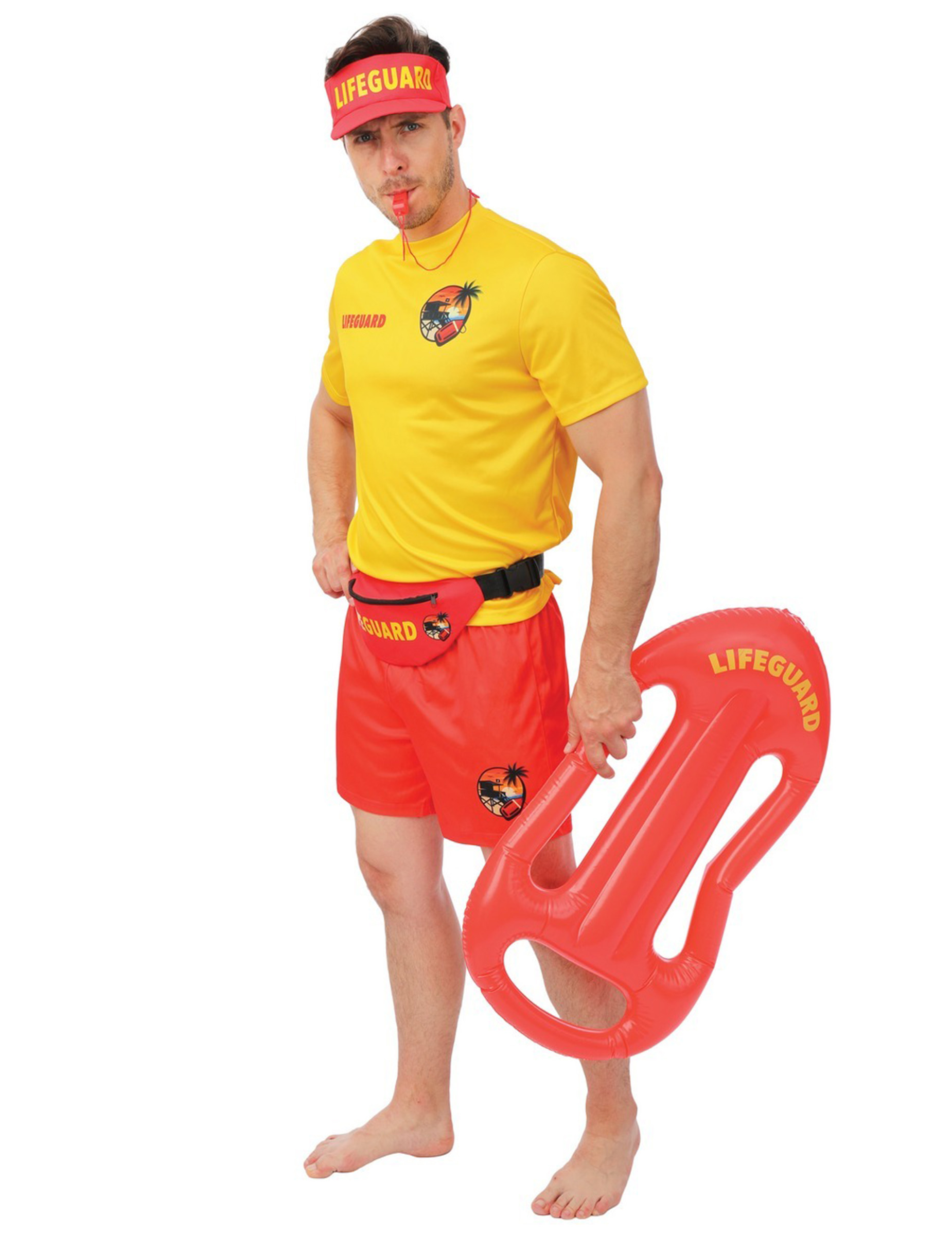 Baywatch Zubehör Set für Erwachsene Baywatch Zubehör Set für Erwachsene von PTIT CLOWN