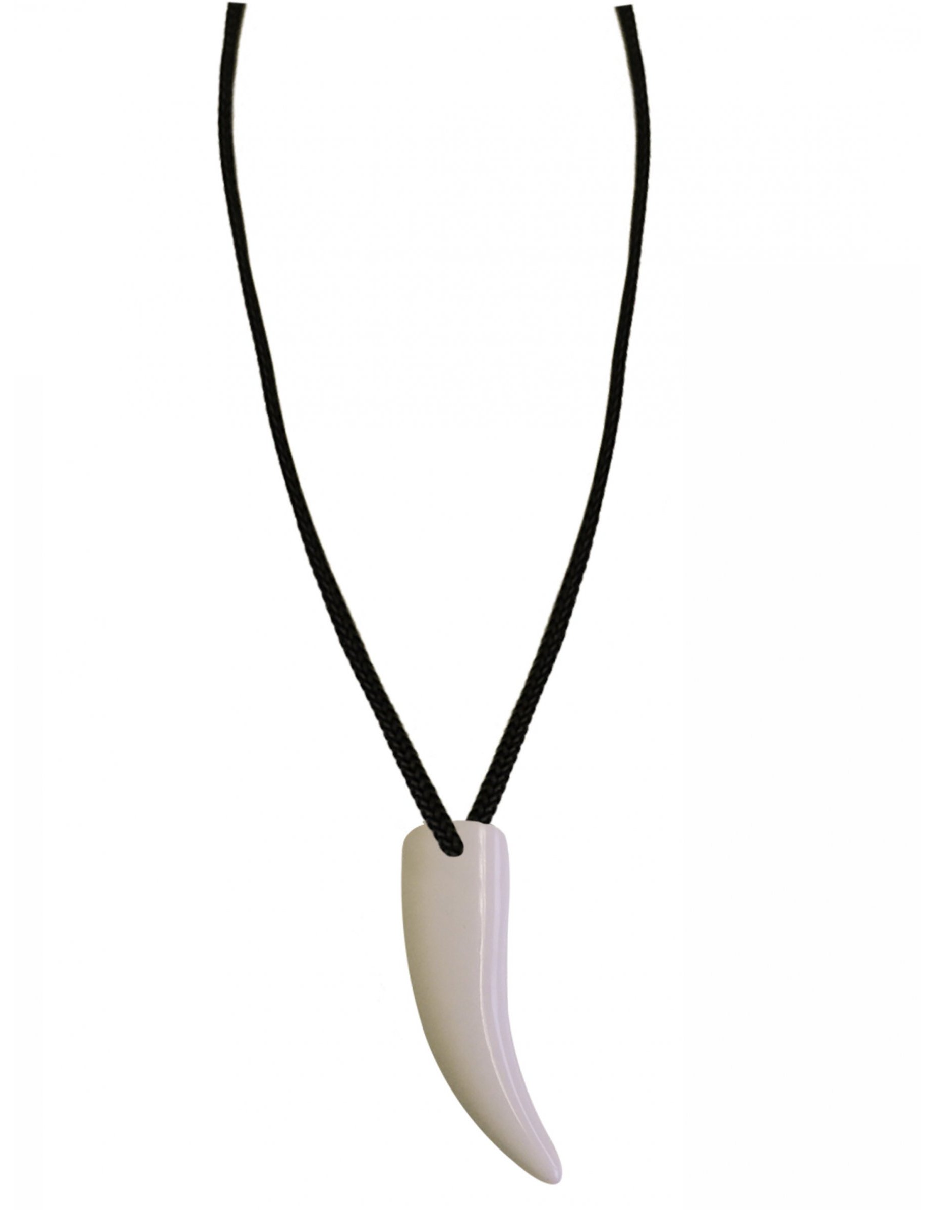 Brice de Nice Zahn-Halskette schwarz-weiss von PTIT CLOWN