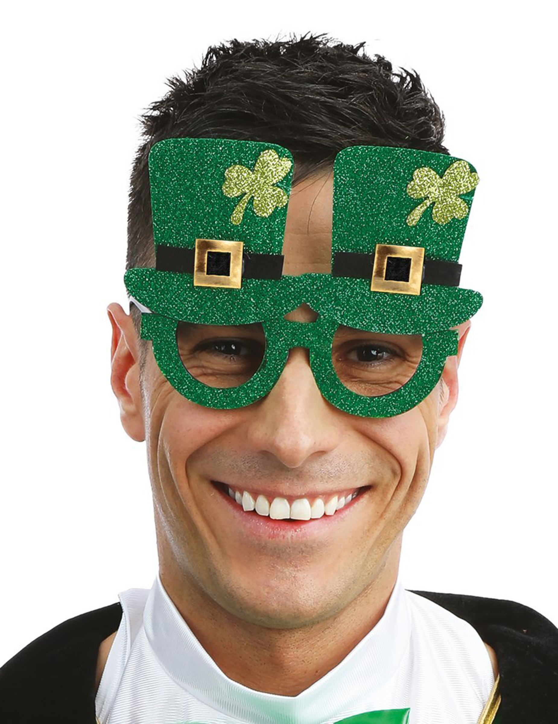 Brille Hut St. Patrick Brillen Zylinder St. Patrick Erwachsene grün Brille Hut St. Patrick Brillen Zylinder St. Patrick Erwachsene grün von PTIT CLOWN