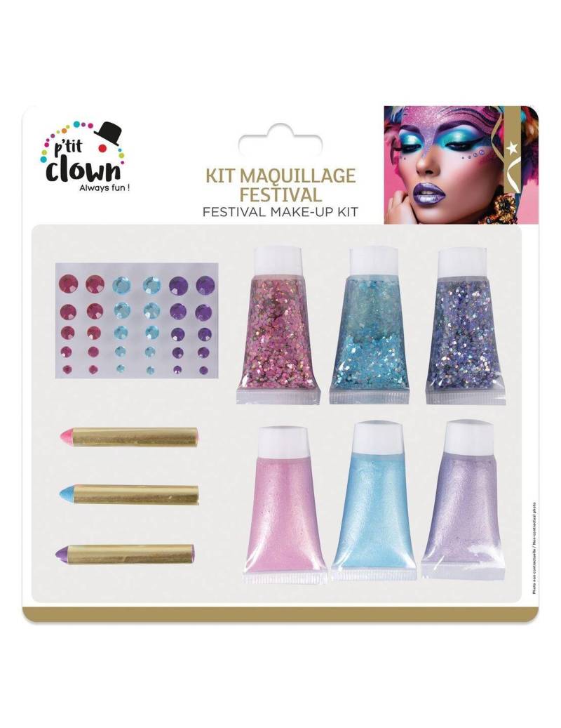 Festival-Glitzer-Schminkset von PTIT CLOWN