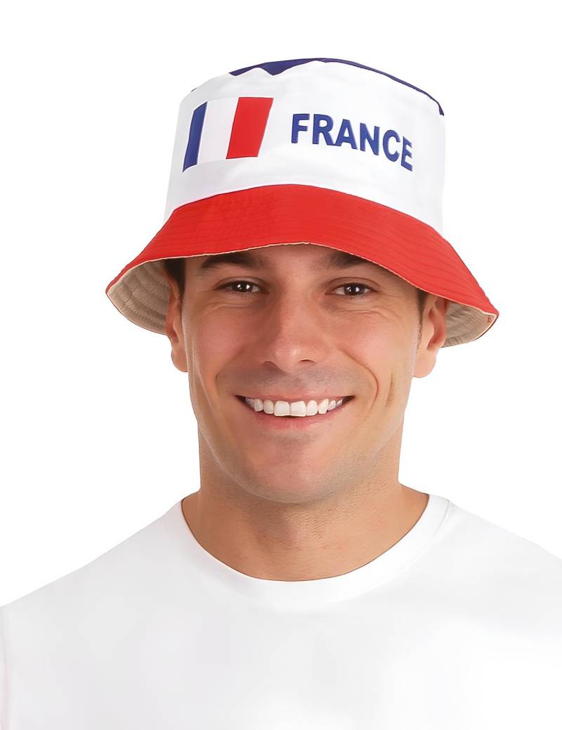 Fischerhut Frankreich für Erwachsene von PTIT CLOWN