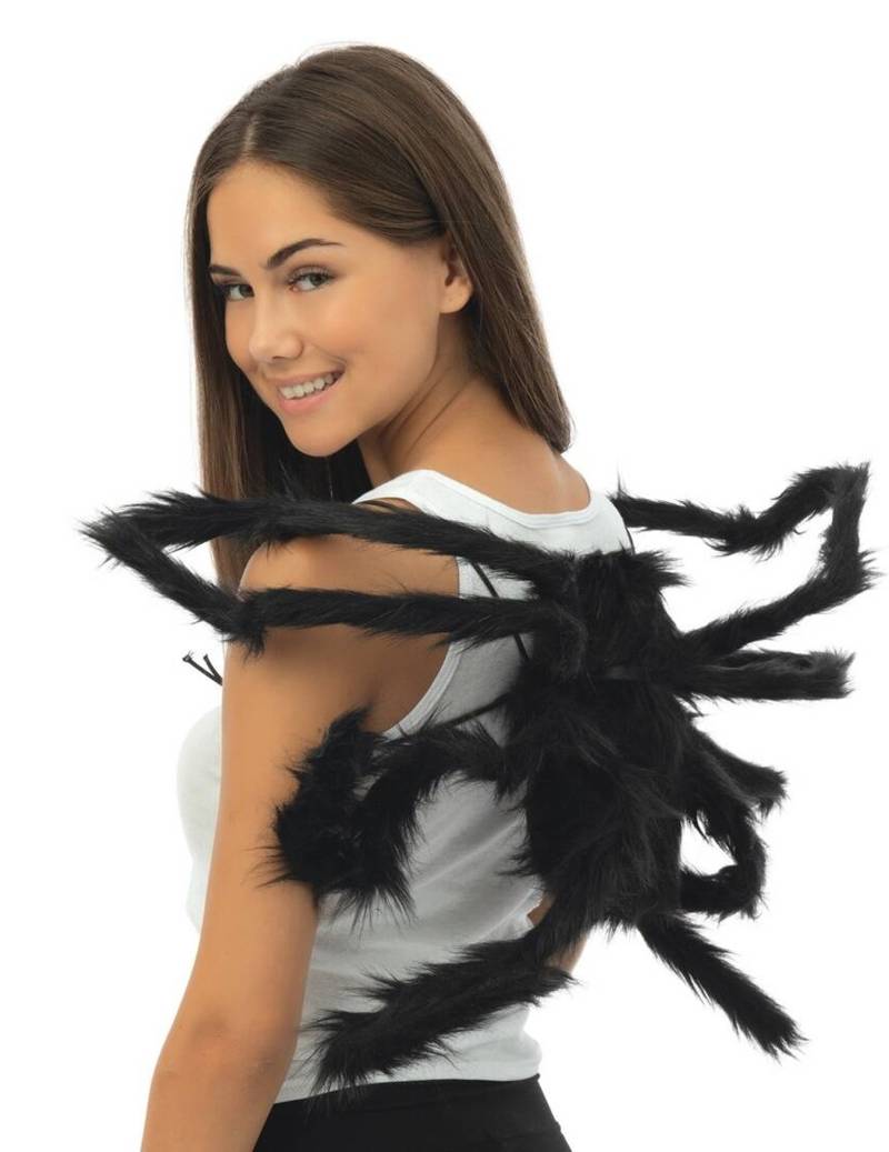 Große Spinne als Rückentrageaccessoire von PTIT CLOWN