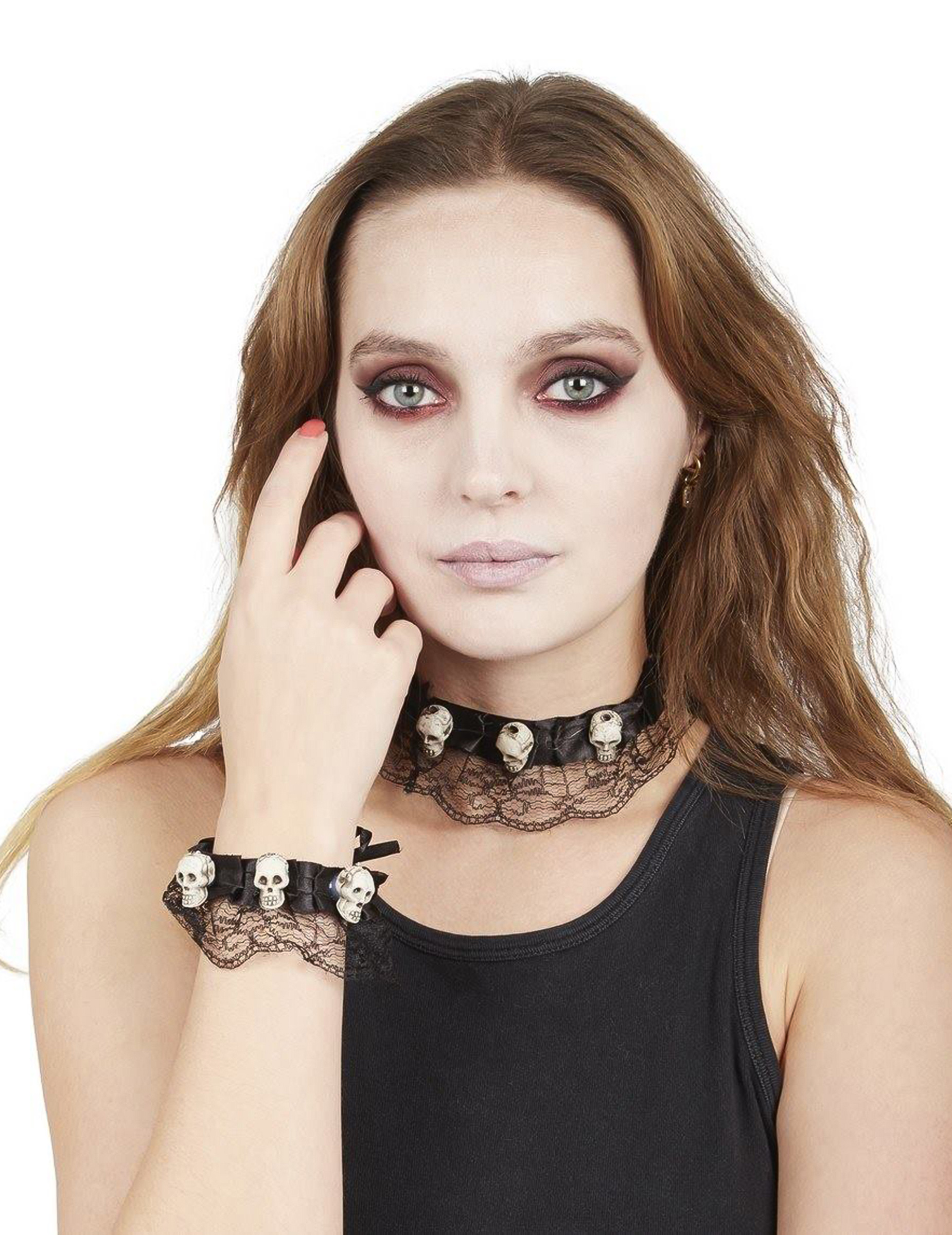 Halloween-Halskette und Spitzen-Armband Halloween-Halskette und Spitzen-Armband von PTIT CLOWN