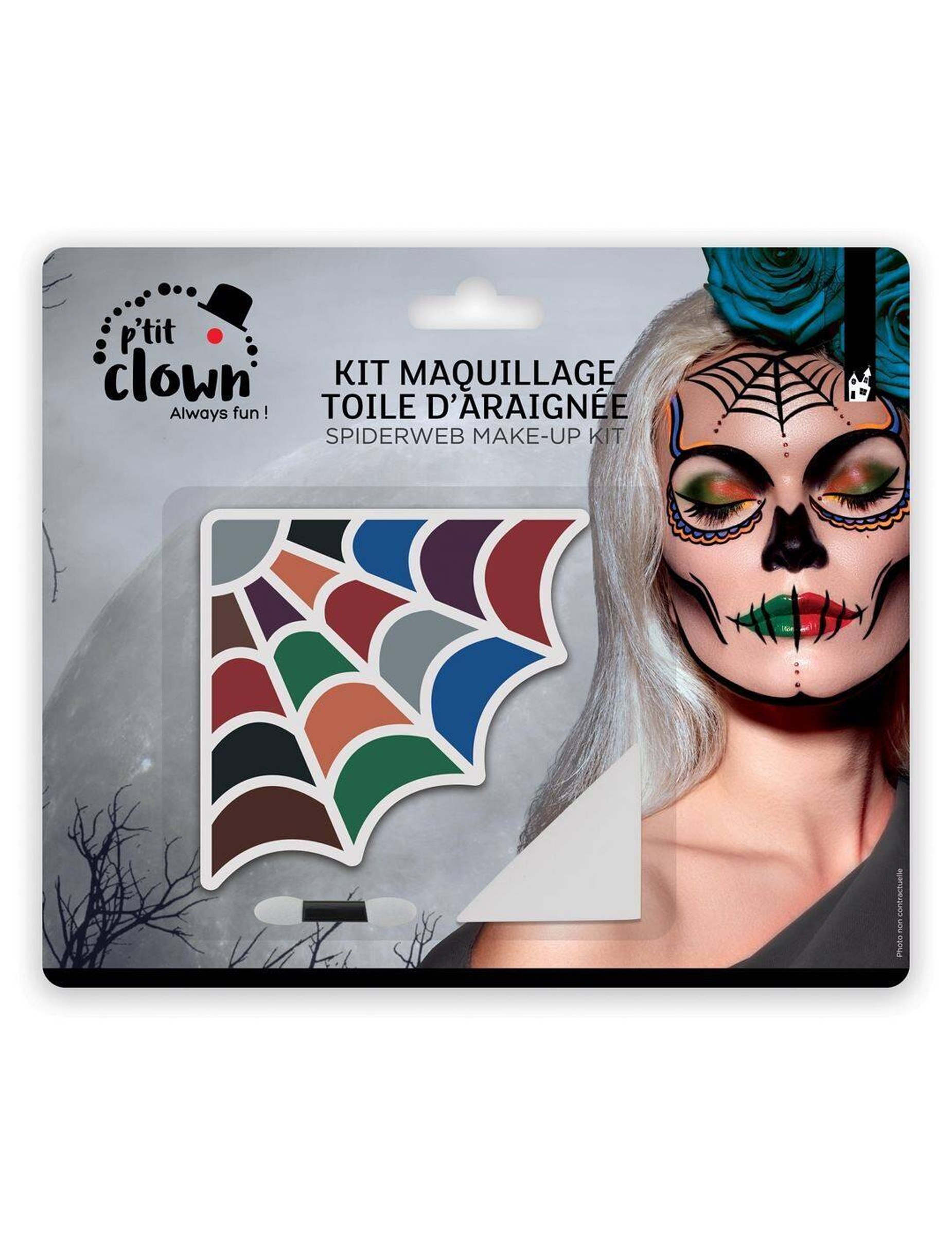 Halloween Spinnennetz Make-up Pinsel! von PTIT CLOWN