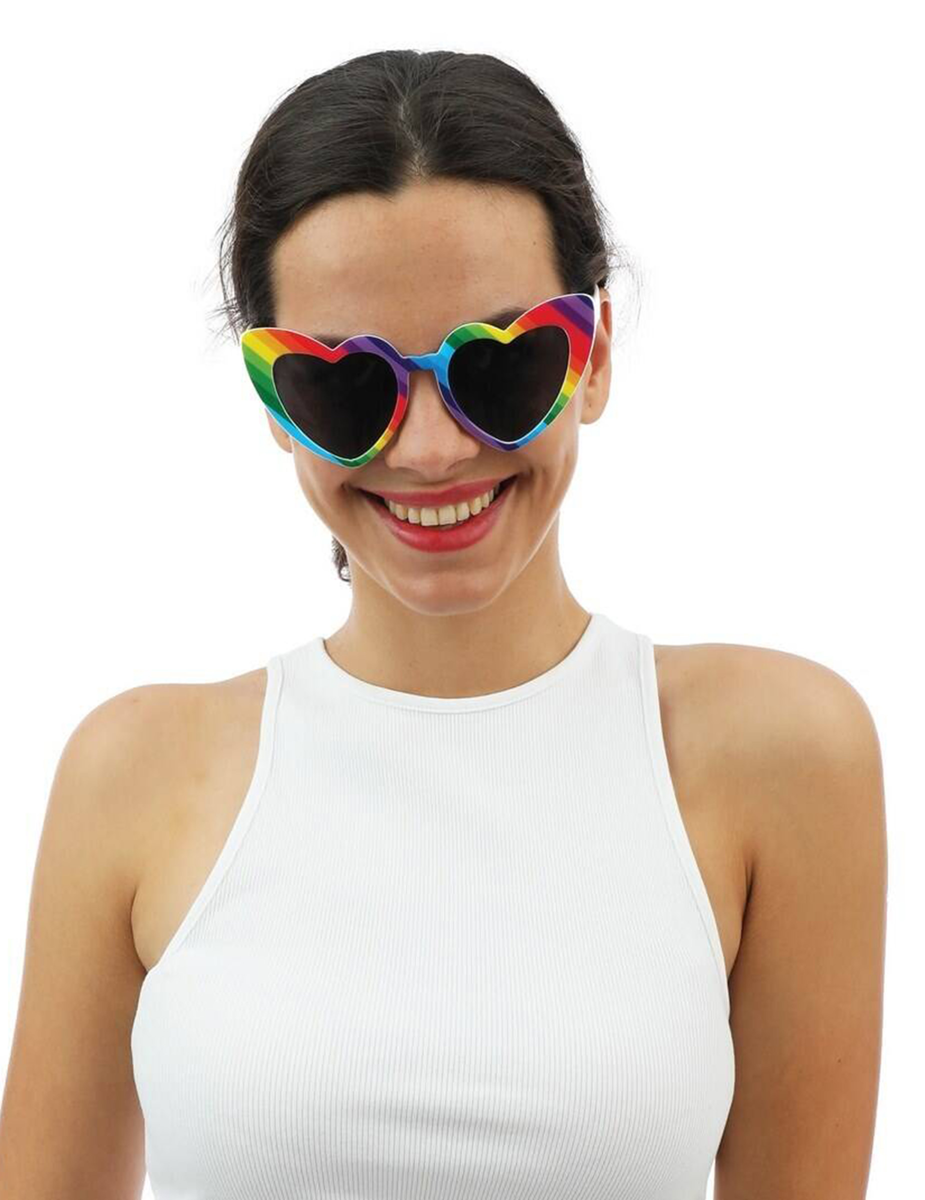 Herzbrille Regenbogen für Erwachsene Herzbrille Regenbogen für Erwachsene von PTIT CLOWN