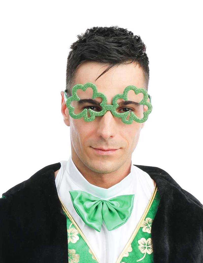 Kleeblatt Brille St. Patricks Day grün von PTIT CLOWN