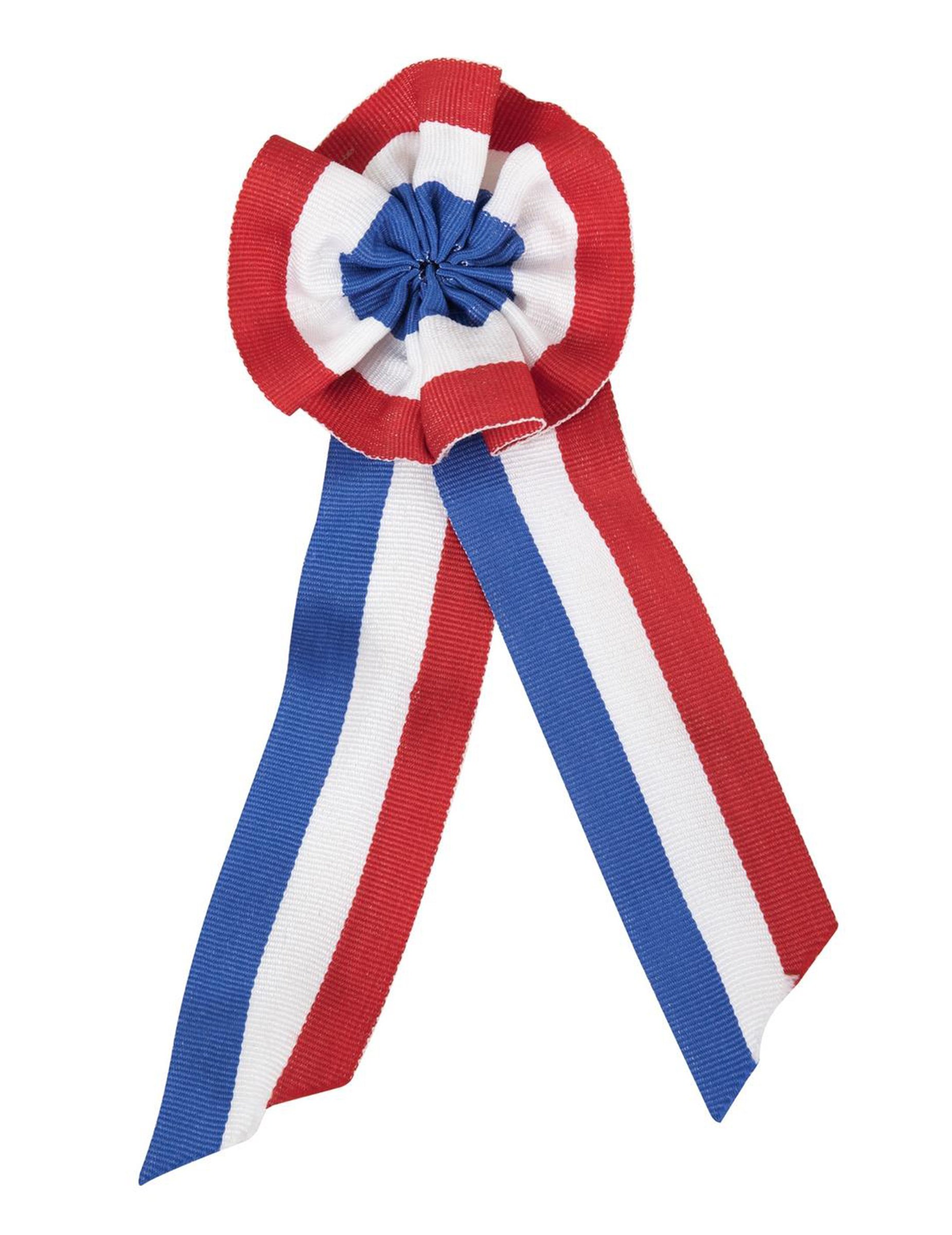 Kokarde Blau Weiß Rot Stoffabzeichen für Erwachsene 8 x 20 cm Kokarde Blau Weiß Rot Stoffabzeichen für Erwachsene 8 x 20 cm von PTIT CLOWN