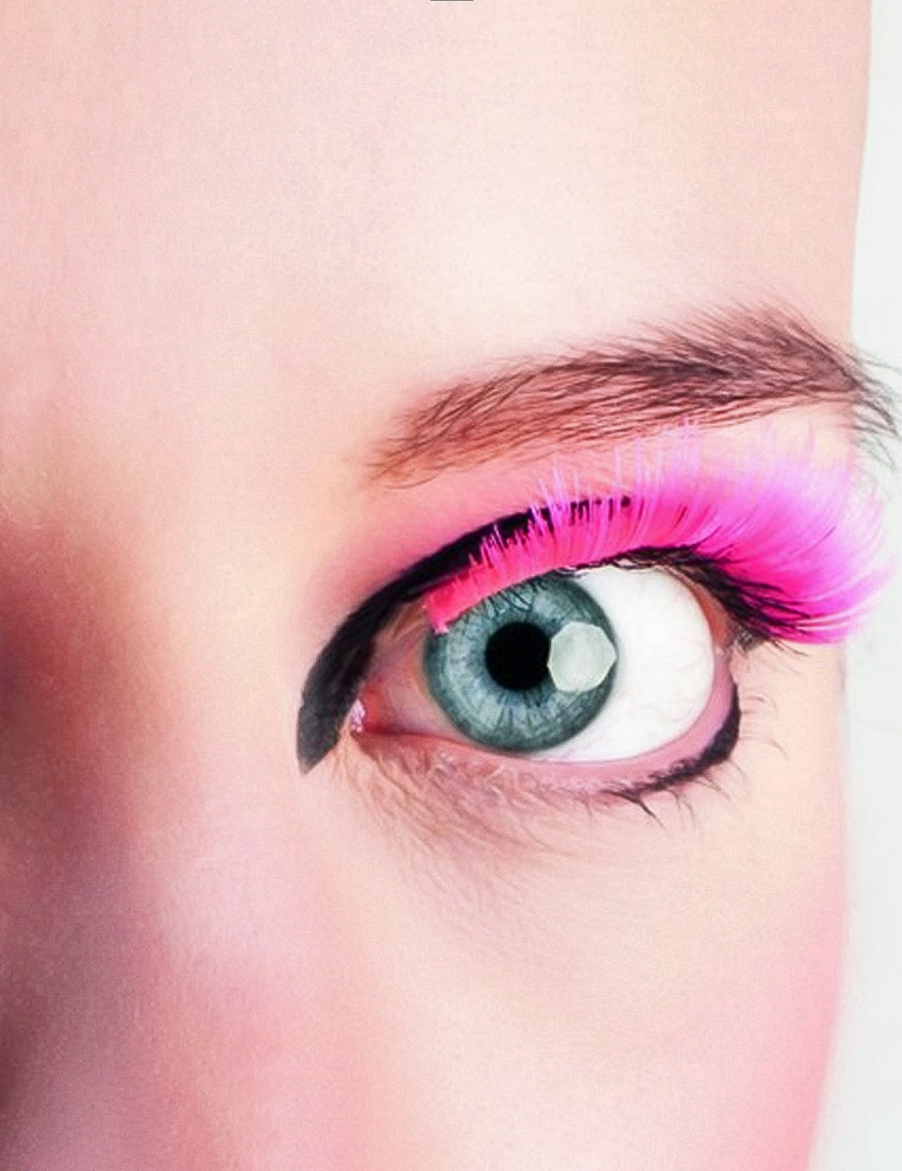 Künstliche Wimpern Fakewimpern neonpink Künstliche Wimpern Fakewimpern neonpink von PTIT CLOWN
