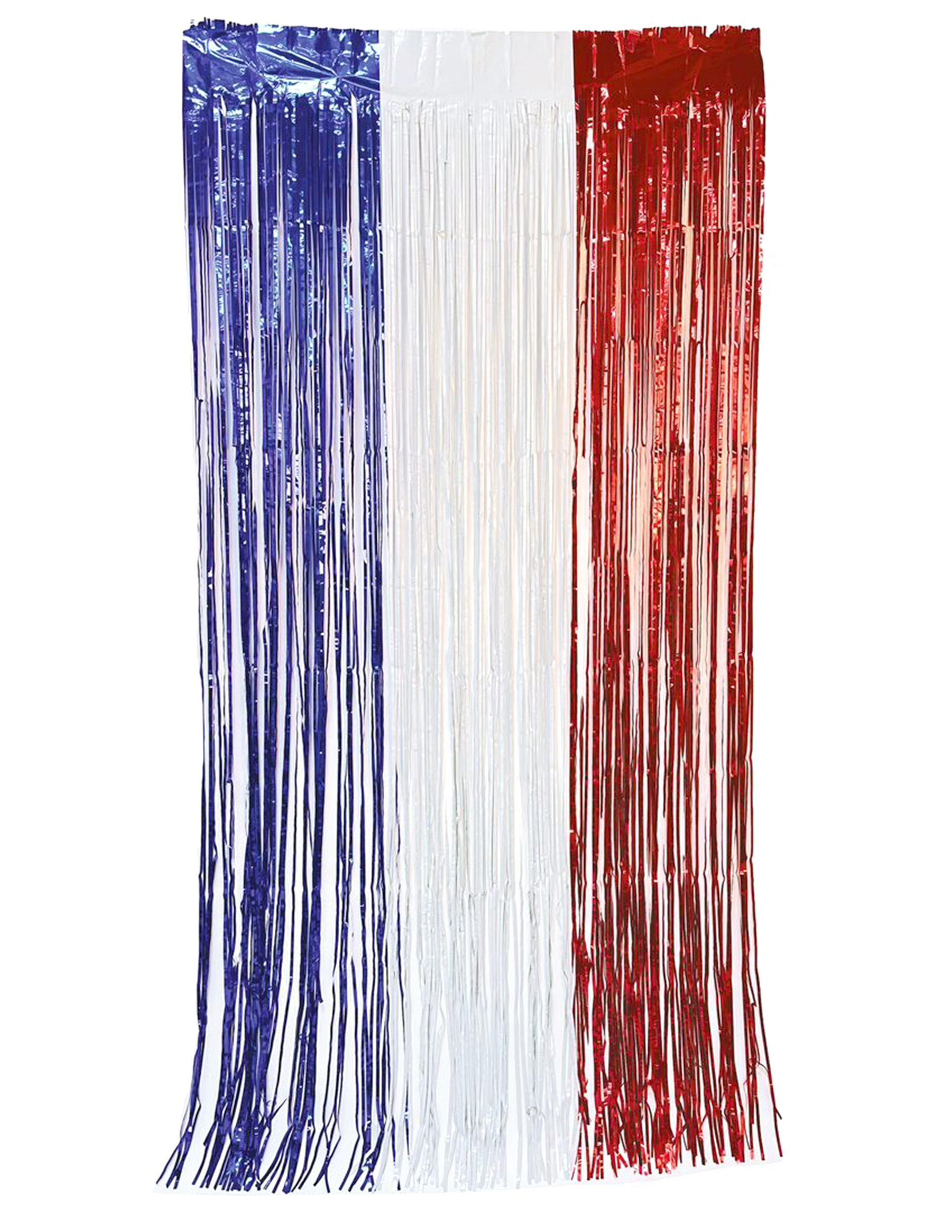 Metallic-Vorhang Frankreich Fanartikel 2 Meter Metallic-Vorhang Frankreich Fanartikel 2 Meter von PTIT CLOWN