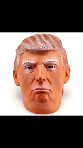 P 'tit Clown 20435 Maske Erwachsene Latex Integralhelm Donald Trump, Einheitsgröße von PTIT CLOWN