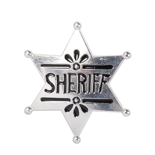 P‘tit Clown 70108 Sheriff-Stern, Metall von PTIT CLOWN