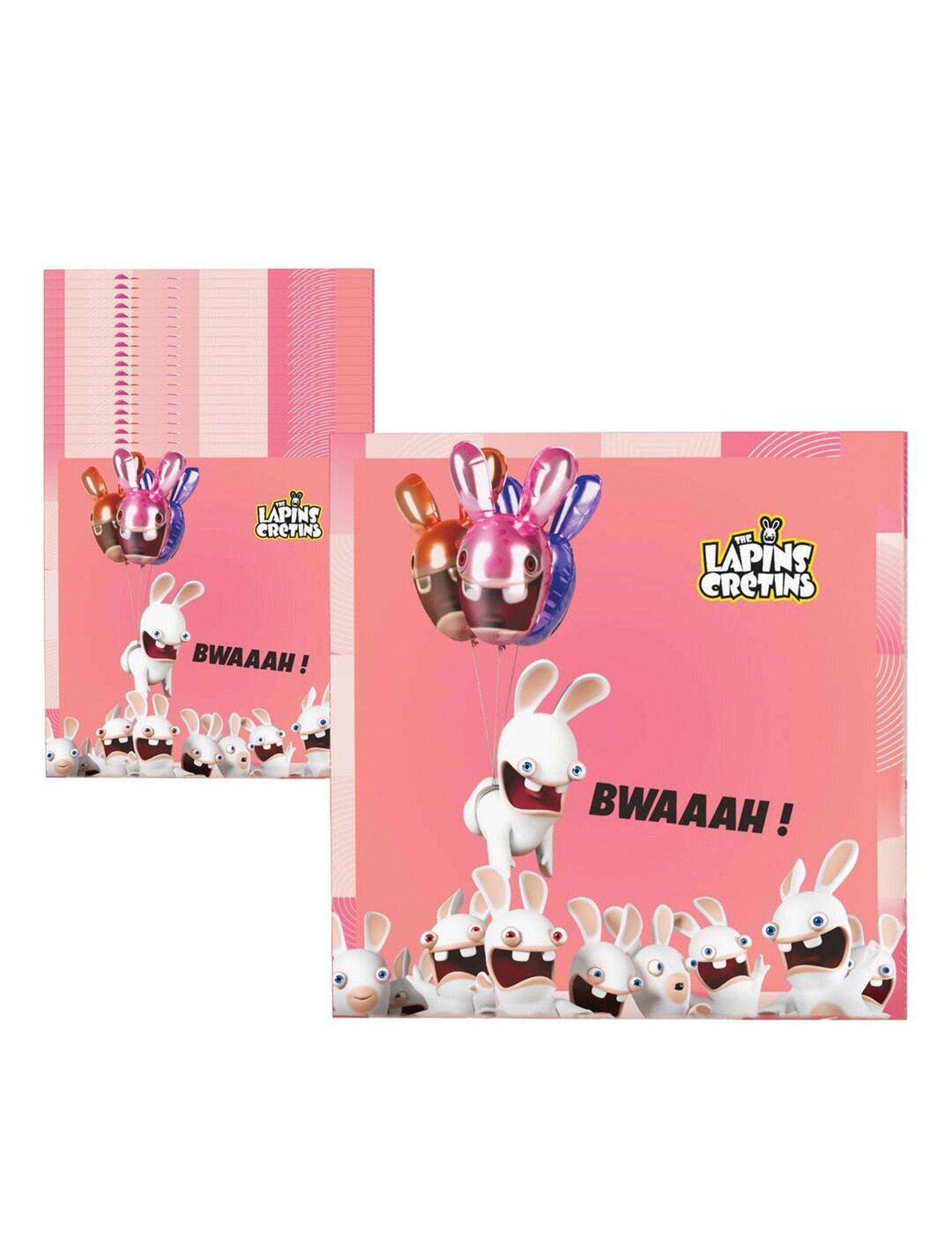 Papierservietten 20 Raving Rabbids 33 cm x 33 cm Papierservietten 20 Raving Rabbids 33 cm x 33 cm von PTIT CLOWN
