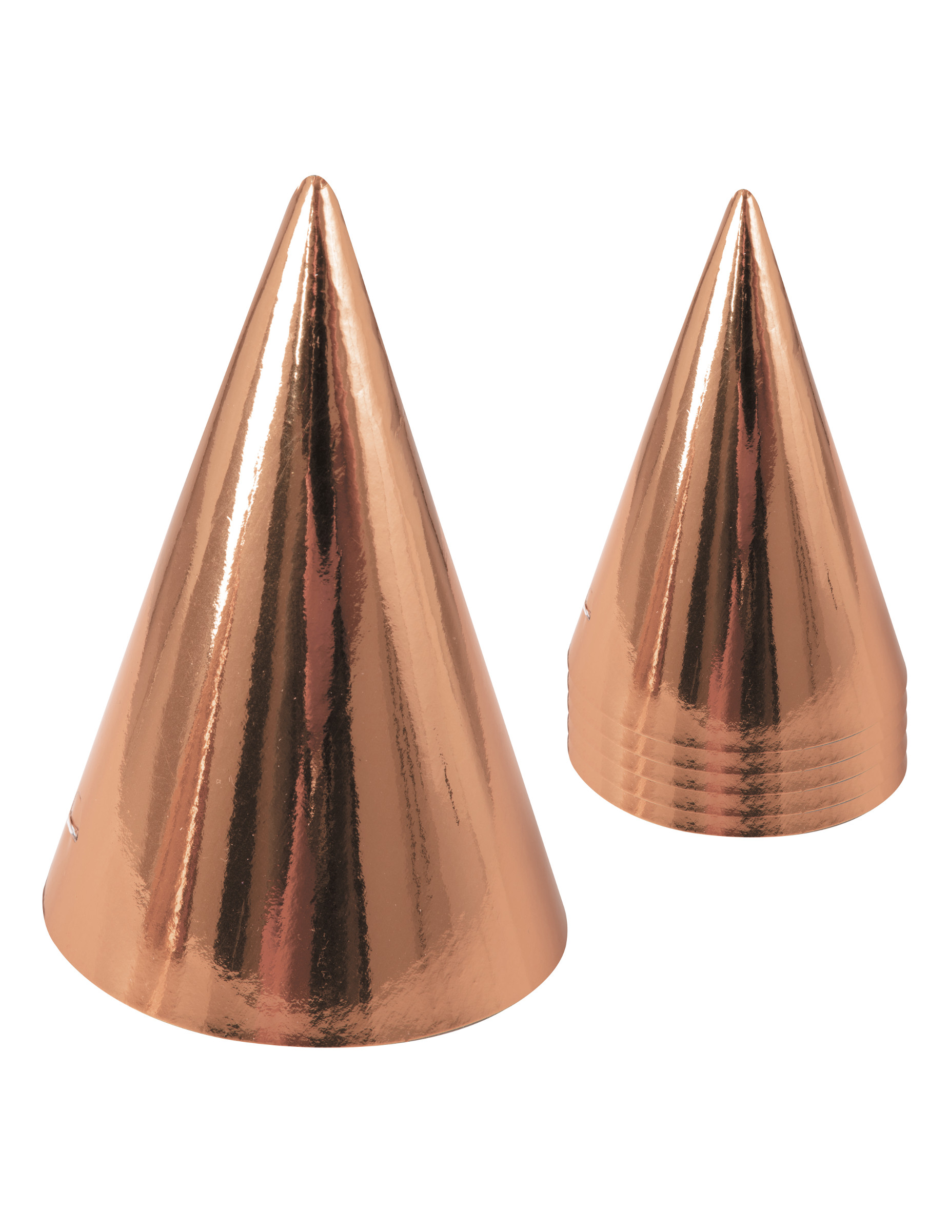 Partyhüte rose-gold-metallic 15 cm Partyhüte rose-gold-metallic 15 cm von PTIT CLOWN