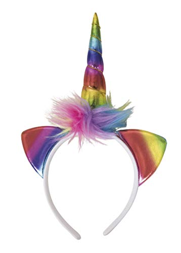 PtitClown - Serre-Tête de Licorne Arc en Ciel Adulte - Multicolore von PTIT CLOWN