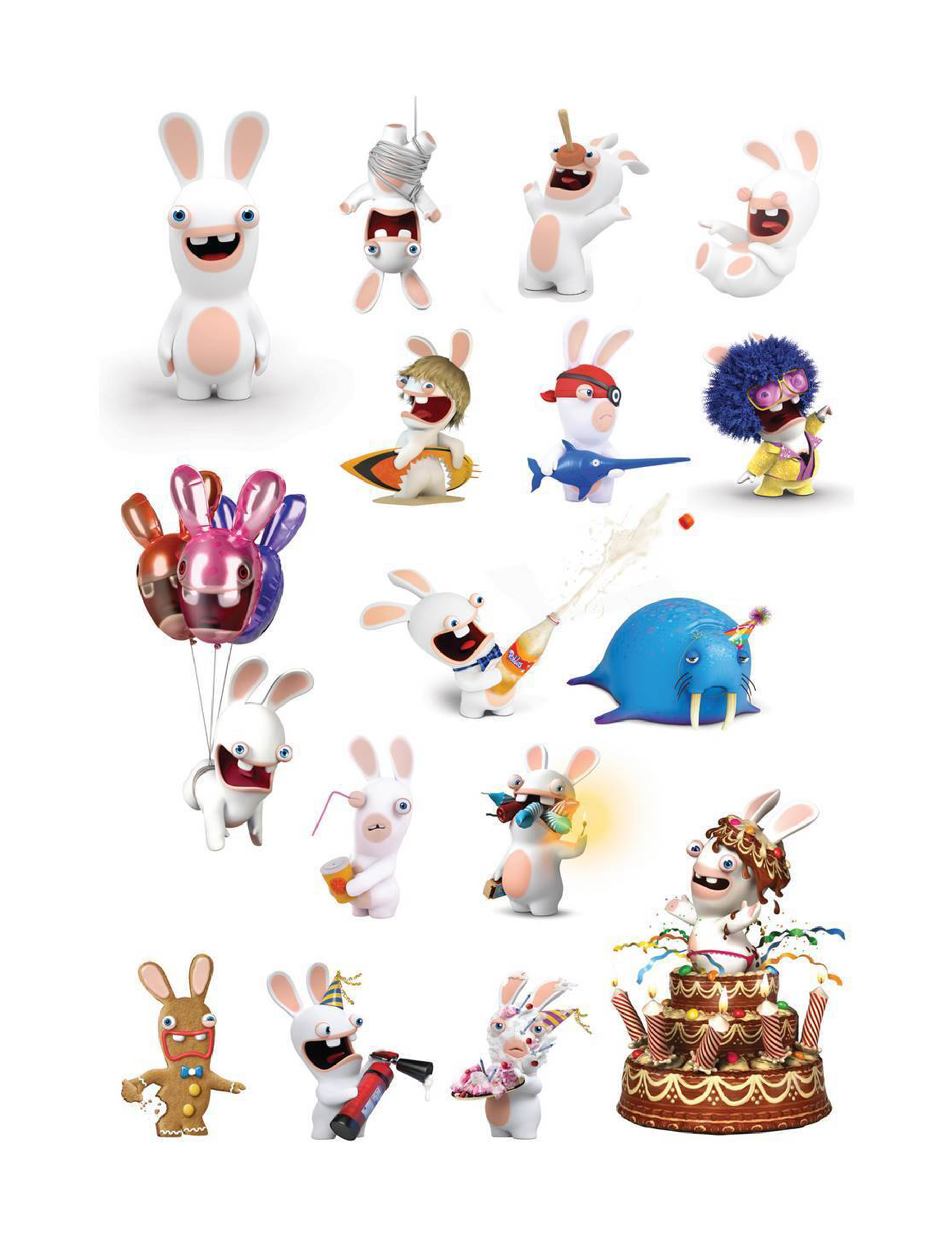 Rabbids Tattoos Rabbids Tattoos von PTIT CLOWN