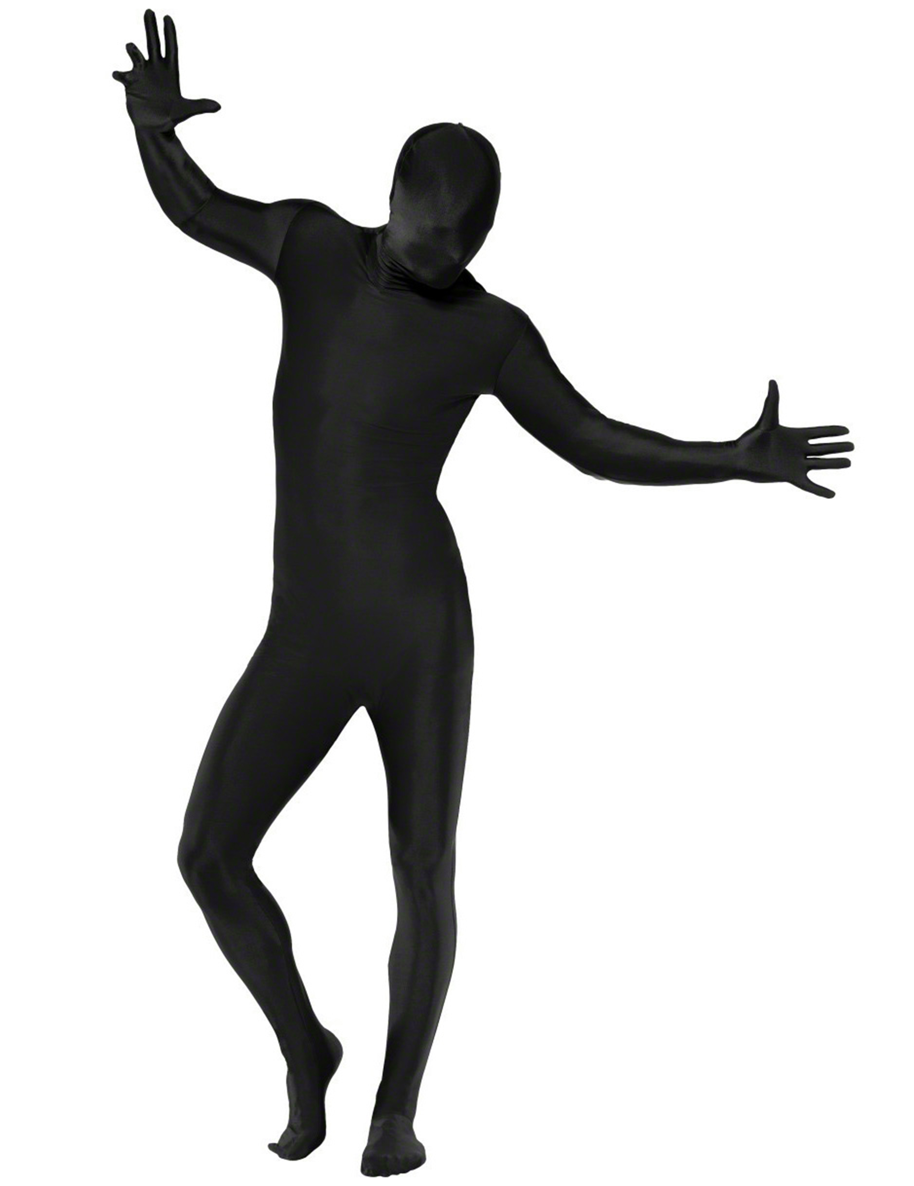 Second Skin Suit Ganzkörperanzug schwarz von PTIT CLOWN