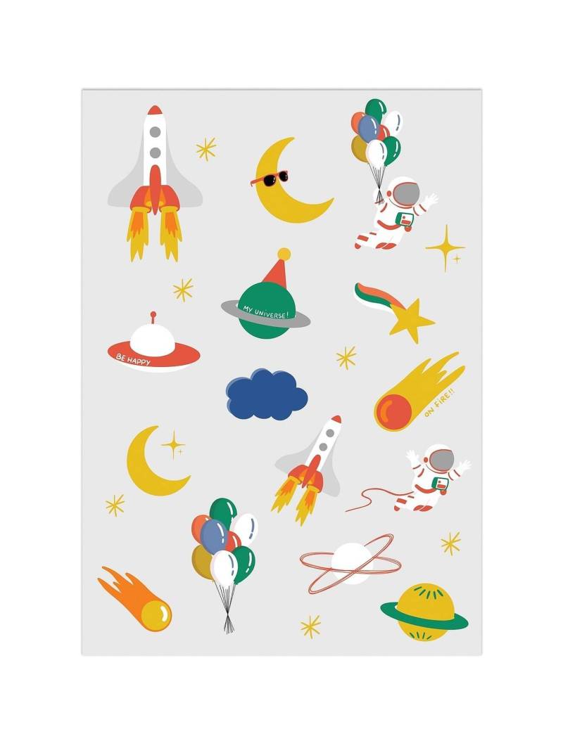 Weltraum-Tattoos Weltraum-Tattoos von PTIT CLOWN