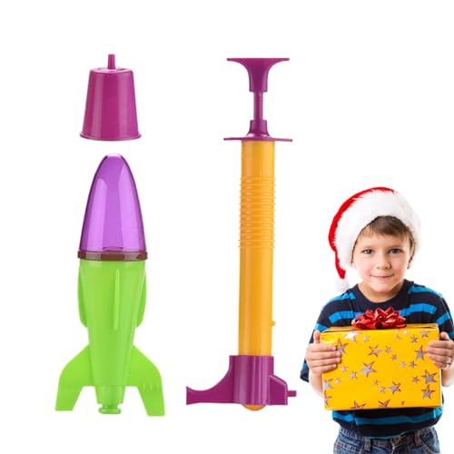 PUCHEN Raketenspielzeug für Kinder, Raketenmodellspielzeug | Wissenschaftliches Raketenspiel für draußen | Verbessern Sie die Koordination, Raketenwissenschaftsspielzeug für Frühlernzentren von PUCHEN