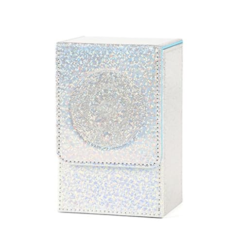 PUGEOAMN PU Leder Tarot Karten Aufbewahrungskoffer Tragbarer Tarotkartenbox Wahrsacher Aufbewahrungskoffer Sun Moon Card Containerbeutel von PUGEOAMN