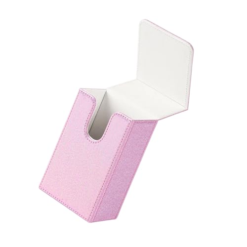 PUGEOAMN PU Leder Tarot Karten Aufbewahrungskoffer Tragbarer Tarotkartenbox Wahrsacher Aufbewahrungskoffer Sun Moon Card Containerbeutel von PUGEOAMN
