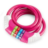 Fahrradschloss mit Zahlencode pink Fahrradschloss mit Zahlencode pink von PUKY GmbH & Co. KG