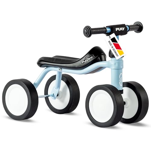 PUKY PUKYLINO Retro Blue | Indoor-Rutschfahrzeug Kinder ab 1 Jahr | Lauflernwagen | Babyspielzeug | Ergonomischer Sitz, Sicherheitslenkergriffe & Lenkerpolster | Pulverbeschichtung | Float-Laufräder von PUKY