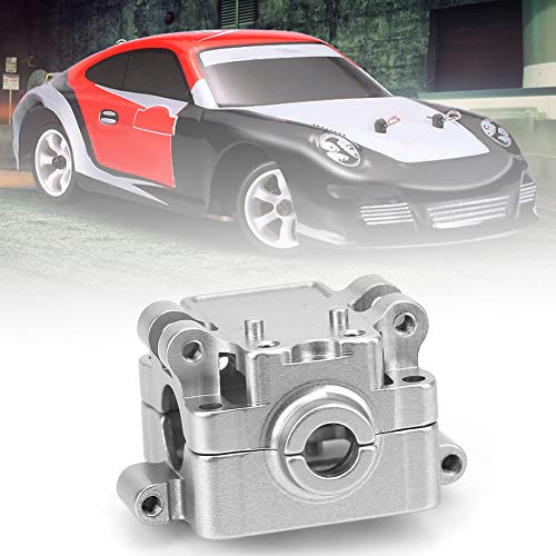 PUNELE Aluminiumlegierung Getriebe RC Getriebe Upgrade Teile Zubehör für WL 1/28 K969 K989 P929 Auto (Silber K989-24S) von PUNELE