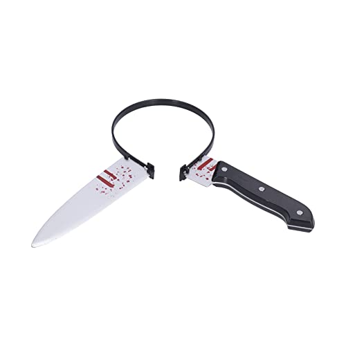 PUNELE Gruseliger Lebensechter Halloween Bloody Cleaver Stirnband, Langlebiges, Praktisches Kostüm mit Unheil für Party PUNELE Gruseliger Lebensechter Halloween Bloody Cleaver Stirnband, Langlebiges, Praktisches Kostüm mit Unheil für Party von PUNELE