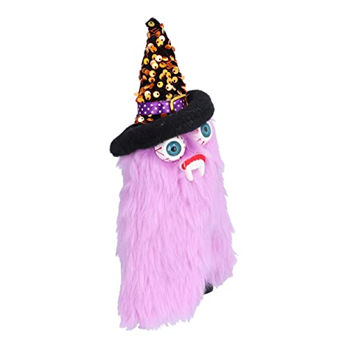 PUNELE Halloween GNOME Toy, Plüsch 9,4x3.9in, Elf Bringt Glück, Gesundheit und Liebe, Halloween Gnomes Dekorationen & Geschenke (Lila) von PUNELE