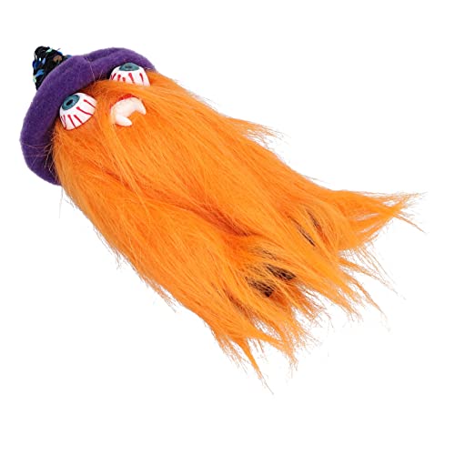 PUNELE Halloween GNOME Toy, Plüsch 9,4x3.9in, Elf Bringt Glück, Gesundheit und Liebe, Halloween Gnomes Dekorationen & Geschenke (Orange) von PUNELE