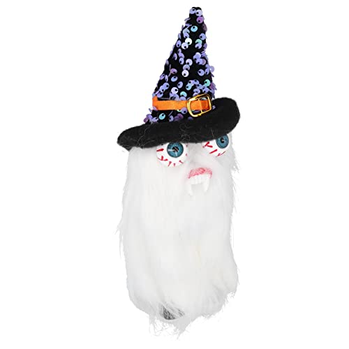 PUNELE Halloween GNOME Toy, Plüsch 9,4x3.9in, Elf Bringt Glück, Gesundheit und Liebe, Halloween Gnomes Dekorationen & Geschenke (Weiß) von PUNELE