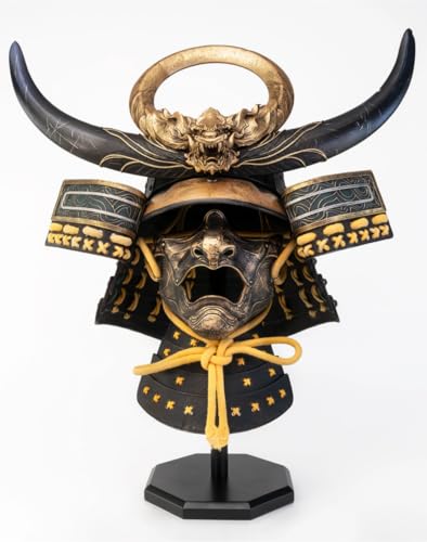 PURE ARTS 1:1-Nachbildung Samurai-Helm Yasuke Ac: Shadows 60 cm von PUREARTS