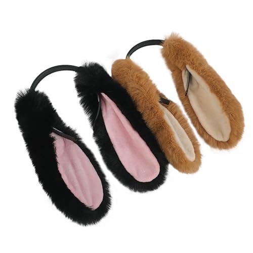 Haarreif für Damen, Lolita, Halloween, Ostern, Hase, Haarband, Kopfbedeckung, Weihnachten, Maskerade, Cosplay, Lop-Ohr, Kostüm, Haar-Accessoire, Requisiten, 2 Stück Haarreif für Damen, Lolita, Halloween, Ostern, Hase, Haarband, Kopfbedeckung, Weihnachten, Maskerade, Cosplay, Lop-Ohr, Kostüm, Haar-Accessoire, Requisiten, 2 Stück von PURFUN