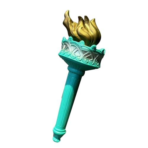 PURFUU Freiheitsstatue Stirnband für Damen, Rollenspiel, Freiheitsstatue, Fackel-Requisiten, Halloween, Cosplay, Kostüm-Zubehör PURFUU Freiheitsstatue Stirnband für Damen, Rollenspiel, Freiheitsstatue, Fackel-Requisiten, Halloween, Cosplay, Kostüm-Zubehör von PURFUU