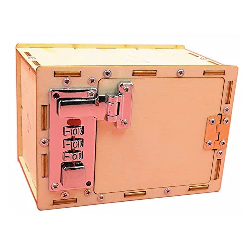 PURFUU Jungen Gebäude Spielzeug Cryptex Strongbox Für Kinder Handwerk Spielzeug Kinderzimmer Dekorationen Pädagogische Ausrüstung von PURFUU
