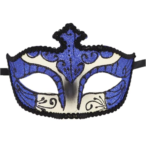 PURFUU Maskerade Augenmaske Halloween Augenmaske Halbgesicht Party Augenmaske für Damen Herren Maskerade Abschlussbälle Halloween Dress Up von PURFUU