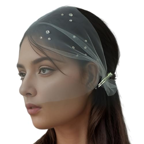 Elegante Haarspange, Prinzessinnenschleier, Balletcore-Kopfschmuck für Festzug, Abschlussball, Party, Shows, Kristall, für Abendkleid, kurzer Spitzenschleier Elegante Haarspange, Prinzessinnenschleier, Balletcore-Kopfschmuck für Festzug, Abschlussball, Party, Shows, Kristall, für Abendkleid, kurzer Spitzenschleier von PURPLELILY