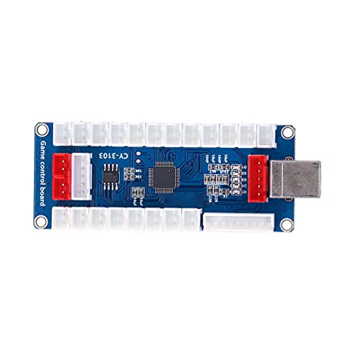 Zero Delay USB Encoder DIY Controller USB Encoder PC zu Joystick für PC, für Raspbery Pi, für Android, für PS2, für PS3 DIY Gaming Encoder Kit von PUSOKEI
