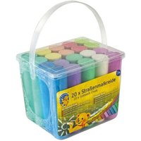 MALEFIX 45020003 Straßenmalkreide 20er Packung von PUSTEFIX