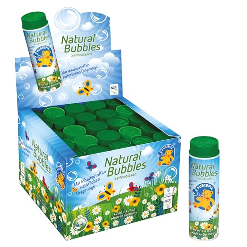 PUSTEFIX Klassik Natural Bubbles Set, 25x Klassik 42ml, Umweltfreundliche Seifenblasen Made in Germany, Ideal für Kindergeburtstage, Hochzeiten und Events, 25 Flaschen à 42 ml für vielseitigen Spaß PUSTEFIX Klassik Natural Bubbles Set, 25x Klassik 42ml, Umweltfreundliche Seifenblasen Made in Germany, Ideal für Kindergeburtstage, Hochzeiten und Events, 25 Flaschen à 42 ml für vielseitigen Spaß von PUSTEFIX