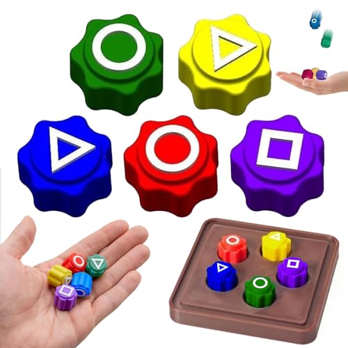 PUTUODA Gonggi Korean Game,Gonggi Traditionelles Koreanisches Spielspiel,Gonggi Jack Stone Pebbles Set,Traditional Korean Games, Hand-Auge-Koordination Spiel Partyspiele von PUTUODA