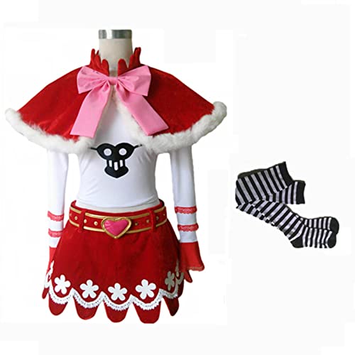 Anime One Piece Perona Prinzessin Mononoke Cosplay Kostüme Kleid Vestido Halloween Kostüme für Frauen Party Uniform Colthing Anzug von PUYYDS