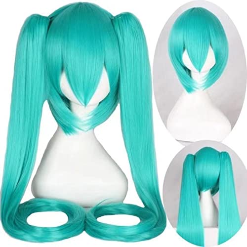 PUYYDS Vocaloid Miku Cosplay Perücke Kostüm Japan Midikleid Anfänger Zukunft Miku Cosplay weiblich Halloween Damenkostüm Herrengröße PUYYDS Vocaloid Miku Cosplay Perücke Kostüm Japan Midikleid Anfänger Zukunft Miku Cosplay weiblich Halloween Damenkostüm Herrengröße von PUYYDS