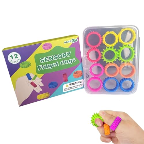 12 Stück Fidget Toys Set, Fidget Toys Kinder, ADHS Hilfsmittel, Anti Stress Spielzeug, Fidget Toys für Erwachsene, Kinder, Autismus, Geburtstagsfeier, Inklusive Aufbewahrungsbox 12 Stück Fidget Toys Set, Fidget Toys Kinder, ADHS Hilfsmittel, Anti Stress Spielzeug, Fidget Toys für Erwachsene, Kinder, Autismus, Geburtstagsfeier, Inklusive Aufbewahrungsbox von PVTXFK